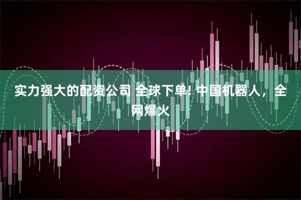 实力强大的配资公司 全球下单! 中国机器人，全网爆火